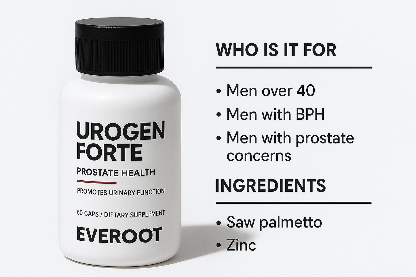 Urogen Forte - Prostate Health Supplement
